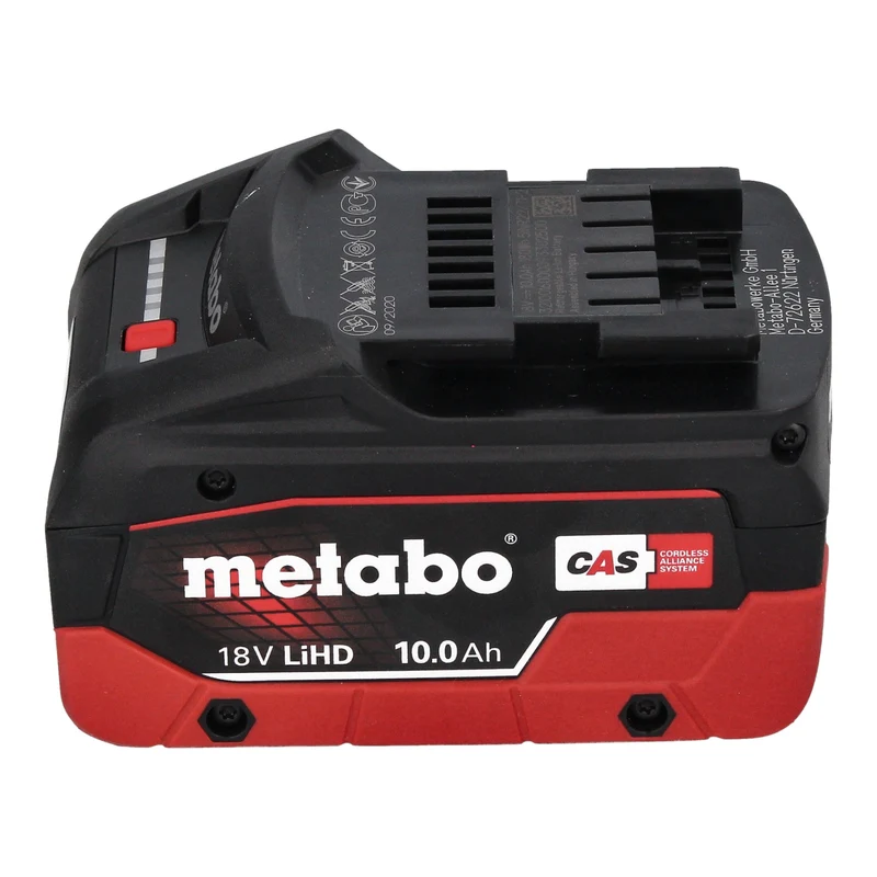 Metabo W 18 7-125 Akku Winkelschleifer 18 V 125 mm + 1x LiHD Akku 10,0 Ah - ohne Ladegerät