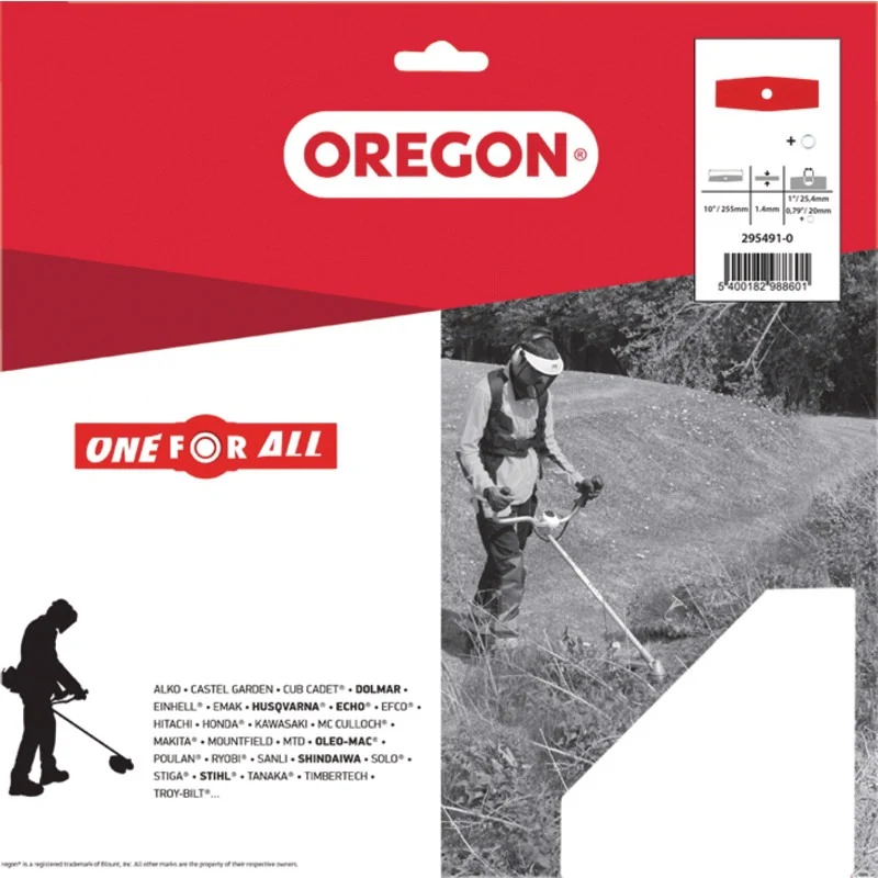OREGON 3-Zahn Dickicht-Mulchmesser Gewicht 600 g