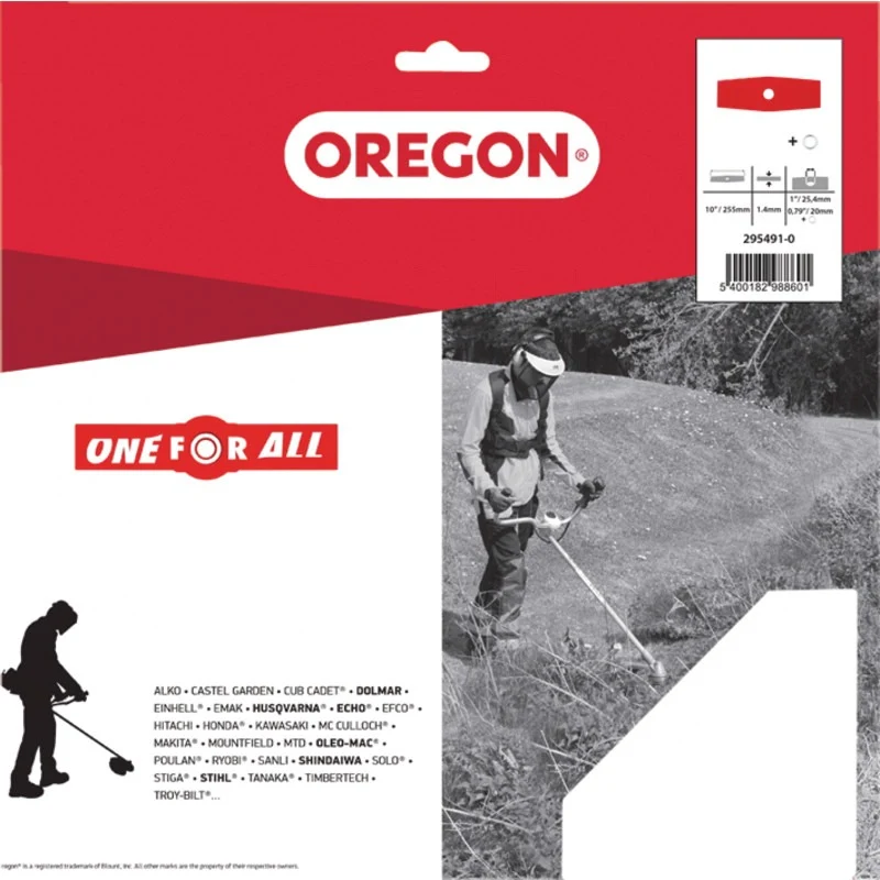 OREGON 3-Zahn Dickicht-Mulchmesser Gewicht 418 g