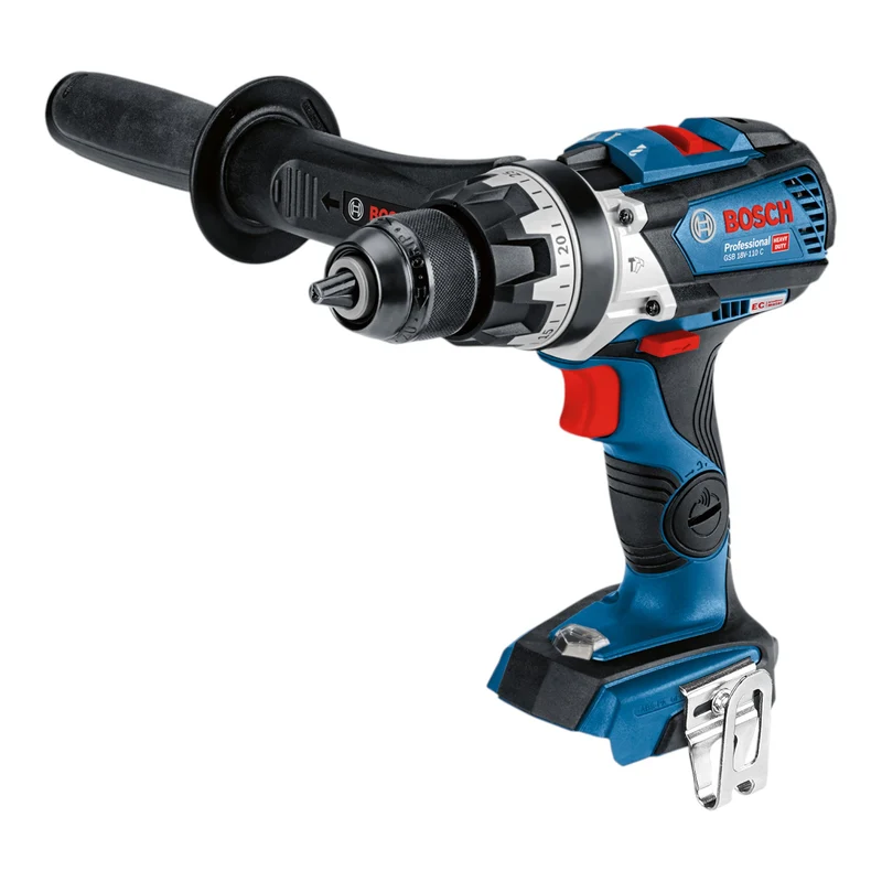 Bosch GSB 18V-110 C Professional Akku Schlagbohrschrauber 18 V 110 Nm Brushless + 1x Akku 4,0 Ah + Ladegerät