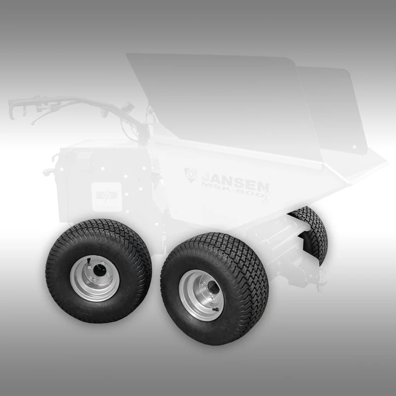 Rasenreifen im 4er Set für Elektro-Motorschubkarre Jansen MSK-800X