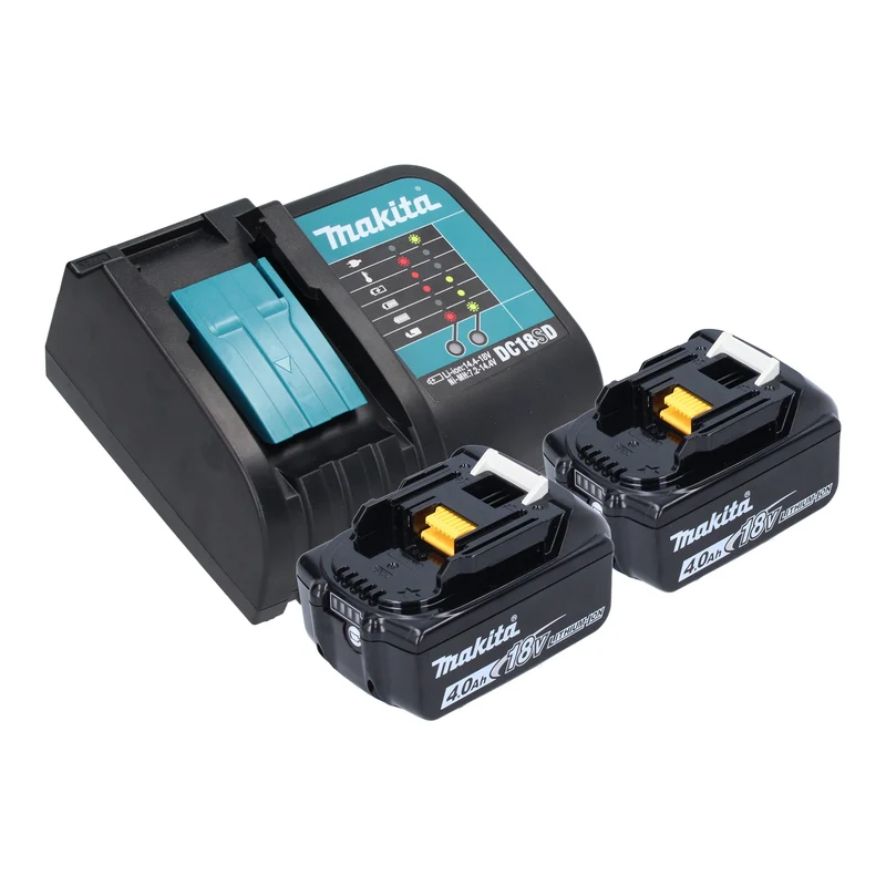 Makita DTM 53 SM Akku Multifunktionswerkzeug 18 V OIS / Starlock Brushless + 2x Akku 4,0 Ah + Ladegerät
