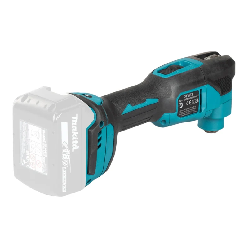 Makita DTM 53 SM Akku Multifunktionswerkzeug 18 V OIS / Starlock Brushless + 2x Akku 4,0 Ah + Ladegerät