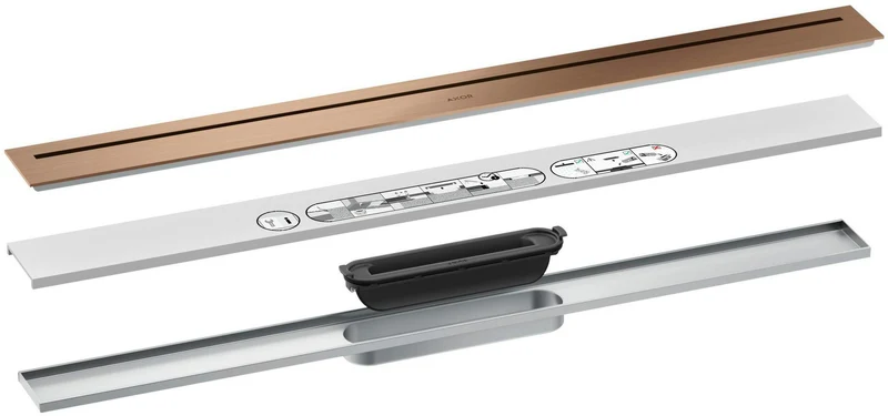HG Fertigset AXOR Drain Duschrinne 800mm