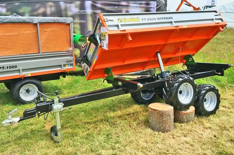 ForeSteel FT-2500 T3 Offroad 3-Seiten-Kipper