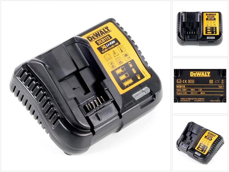 DeWalt DCB 113 Ladegerät XR 10,8V-18V für Li-Ion Akkus