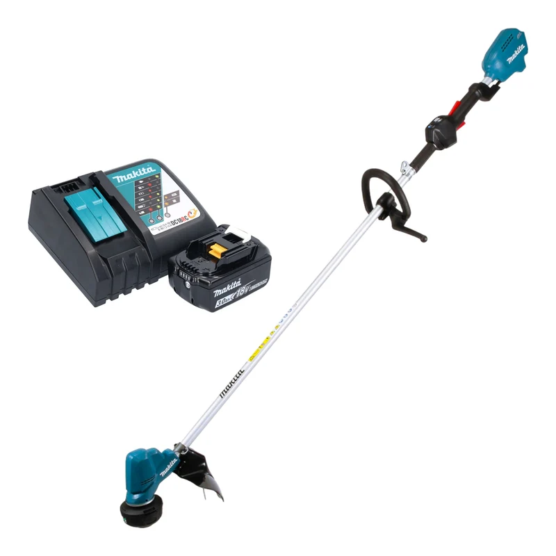 Makita DUR 190 LRFX3 Akku Rasentrimmer 18 V 300 mm Brushless + 1x Akku 3,0 Ah + Ladegerät
