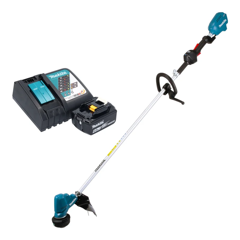 Makita DUR 190 LRGX3 Akku Rasentrimmer 18 V 300 mm Brushless + 1x Akku 6,0 Ah + Ladegerät