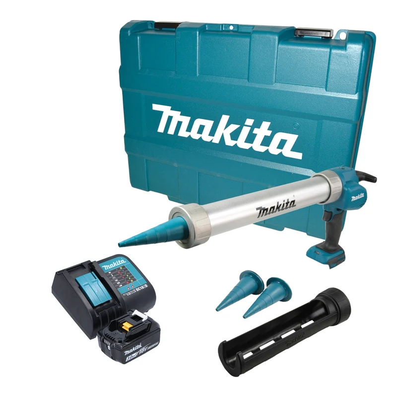 Makita DCG 180 SF1XK Akku Kartuschenpistole 18 V 300 / 600 ml + 1x Akku 3,0 Ah + Ladegerät + Koffer