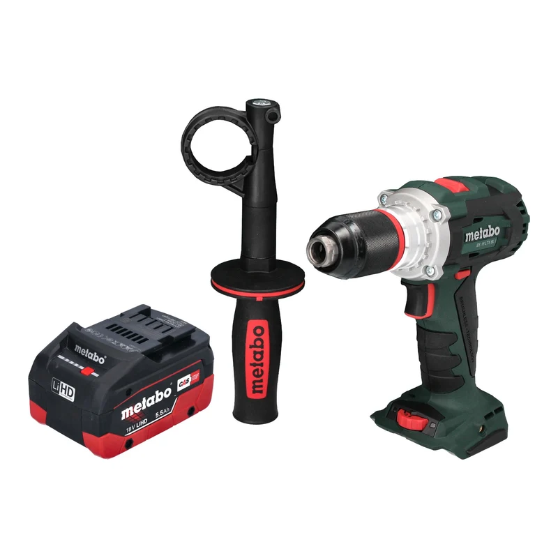 Metabo BS 18 LTX BL I Akku Bohrschrauber 18 V 130 Nm Brushless + 1x LiHD Akku 5,5 Ah - ohne Ladegerät