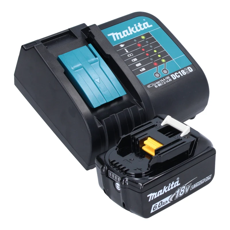 Makita DTM 53 SG1 Akku Multifunktionswerkzeug 18 V OIS / Starlock Brushless + 1x Akku 6,0 Ah + Ladegerät