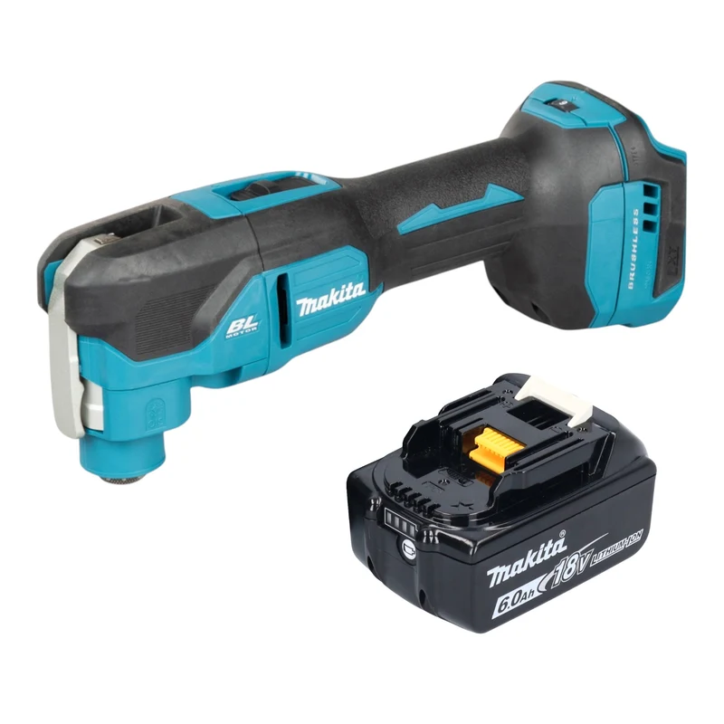 Makita DTM 53 G1 Akku Multifunktionswerkzeug 18 V OIS / Starlock Brushless + 1x Akku 6,0 Ah - ohne Ladegerät