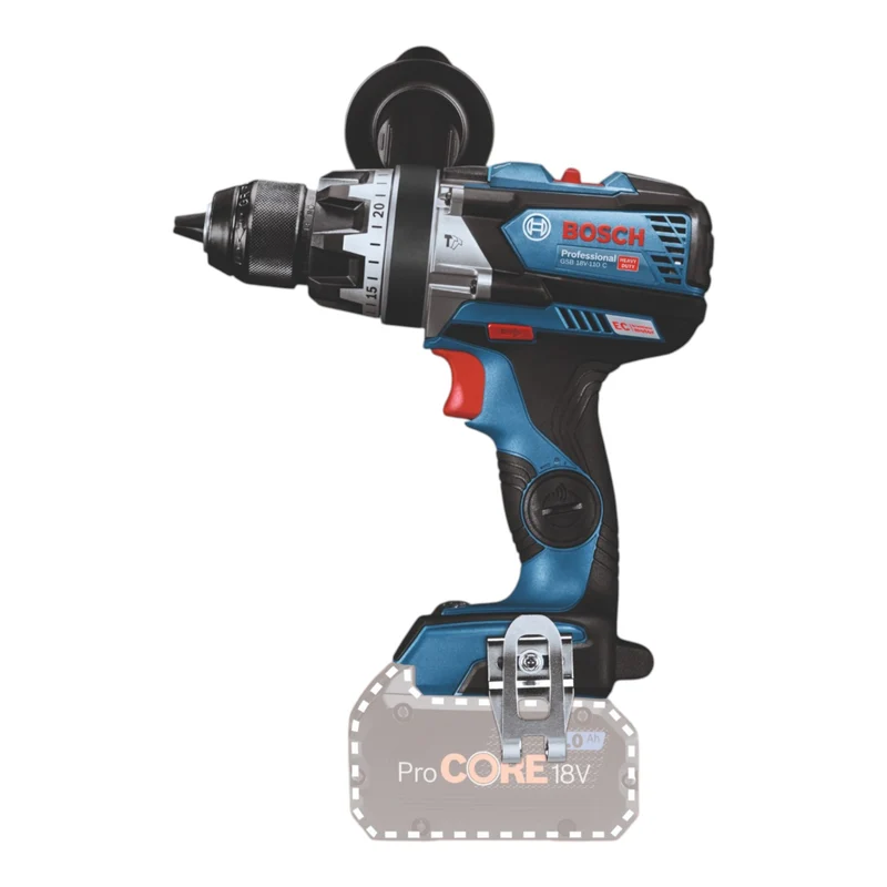 Bosch GSB 18V-110 C Professional Akku Schlagbohrschrauber 18 V 110 Nm Brushless + 1x ProCORE Akku 4,0 Ah + Ladegerät