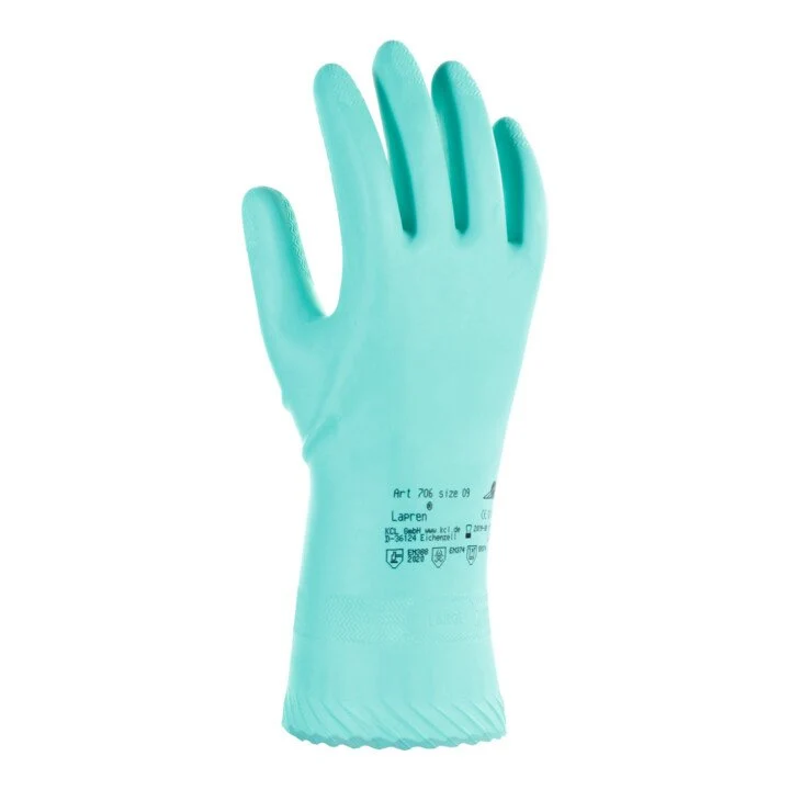 HONEYWELL Chemikalienhandschuhe Lapren 706 Größe 9 grün 10 Paar ( 4000371620 )