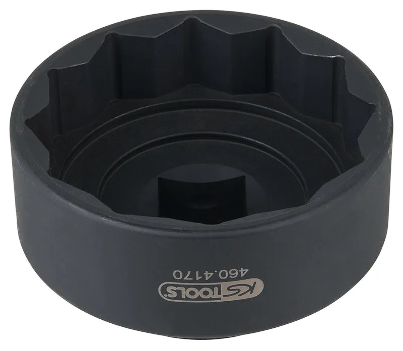 KS TOOLS 1" Achsmuttern-Schlüssel für Iveco, 12-kant, 85 mm ( 460.4170 )
