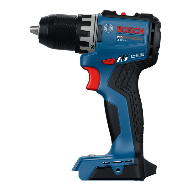 Bosch GSR 18V-52 Professional Akku Bohrschrauber 18 V 70 Nm Brushless + 1x Akku 4,0 Ah + L-Boxx - ohne Ladegerät