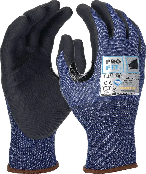 PRO FIT Schnittschutzhandschuhe Schnittstop Pro Größe 11 blau/schwarz 12 Paar ( 4000391287 )