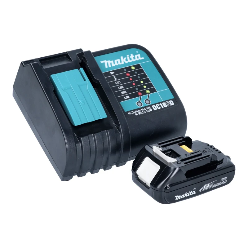 Makita DDF 453 SYX5 Akku Bohrschrauber 18 V 42 Nm + 1x Akku 1,5 Ah + Ladegerät