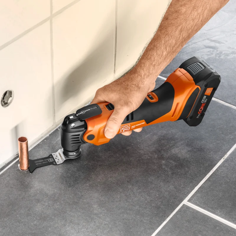 Fein AMM 500 Plus Top AS Akku Multimaster 18 V AMPShare Starlock Plus + 2x Akku 4,0 Ah + Ladegerät + L-Boxx