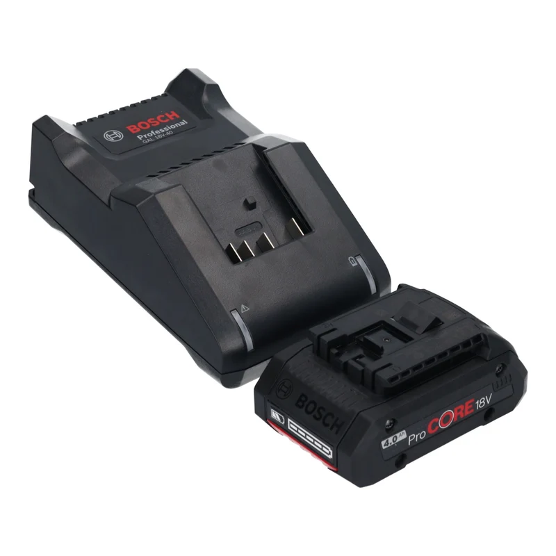 Bosch GWS 18V-10 P Professional Akku Winkelschleifer 18 V 125 mm Brushless + 1x ProCORE Akku 4,0 Ah + Ladegerät + L-Boxx