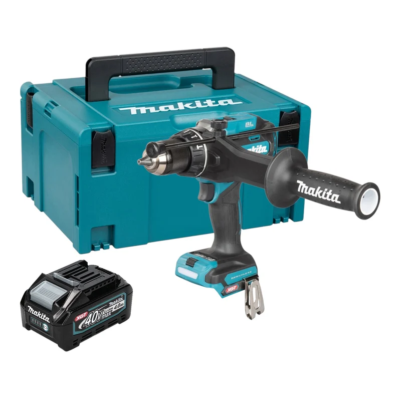 Makita HP 003 GM101 Akku Schlagbohrschrauber 40 V max. 180 Nm Brushless + 1x Akku 4,0 Ah + Makpac - ohne Ladegerät
