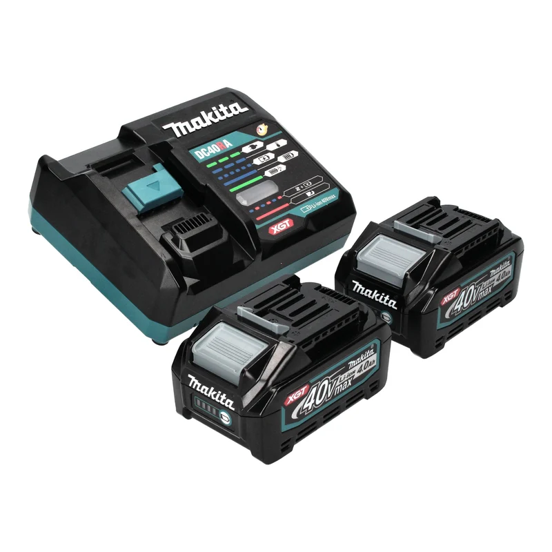 Makita DF 003 GM201 Akku Bohrschrauber 40 V max. 180 Nm Brushless + 2x Akku 4,0 Ah + Ladegerät + Makpac