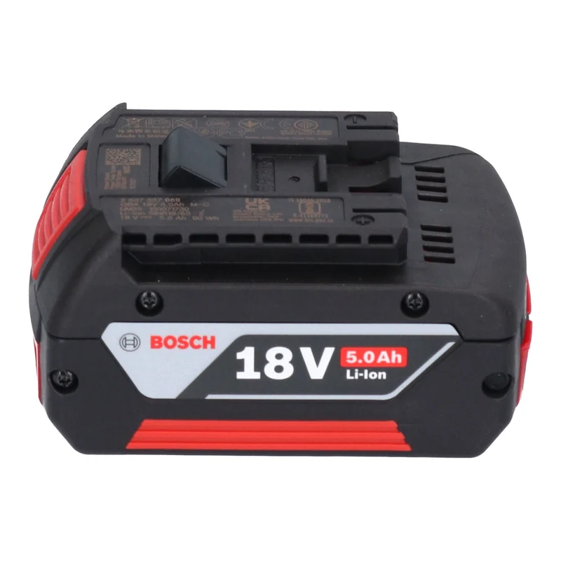 Bosch GWS 18V-10 P Professional Akku Winkelschleifer 18 V 125 mm Brushless + 1x Akku 5,0 Ah + L-Boxx - ohne Ladegerät