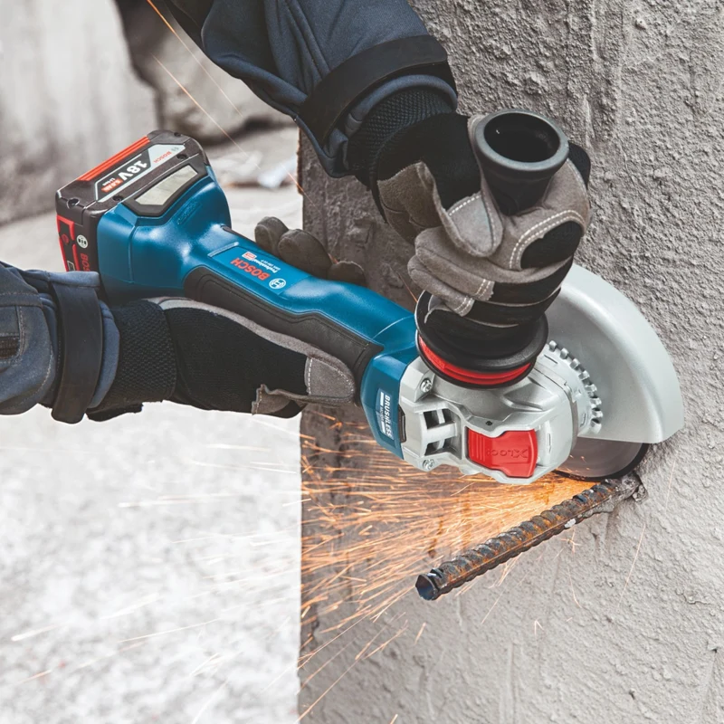 Bosch GWS 18V-10 P Professional Akku Winkelschleifer 18 V 125 mm Brushless + 1x ProCORE Akku 8,0 Ah - ohne Ladegerät