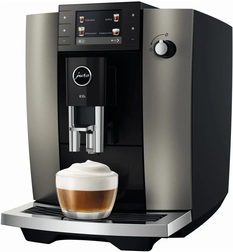 JURA E6 Kaffeevollautomat Modell ED – Der perfekte Einstieg in die JURA-Welt · 5 Jahre Garantie