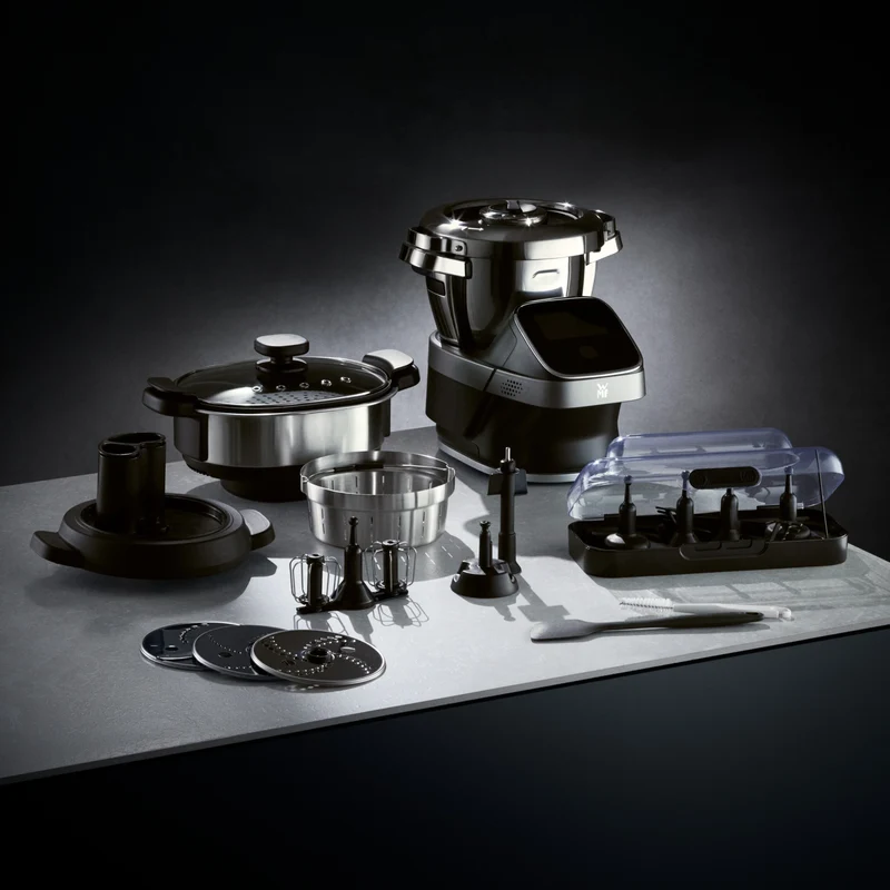 WMF Avantgarde Küchenmaschine mit Kochfunktion – 1550 W, 3 L Edelstahl