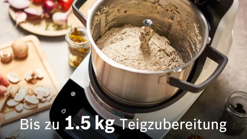Bosch Cookit Premium Set Weiß – Der Stiftung-Warentest-Testsieger 2026 · Made in Europe
