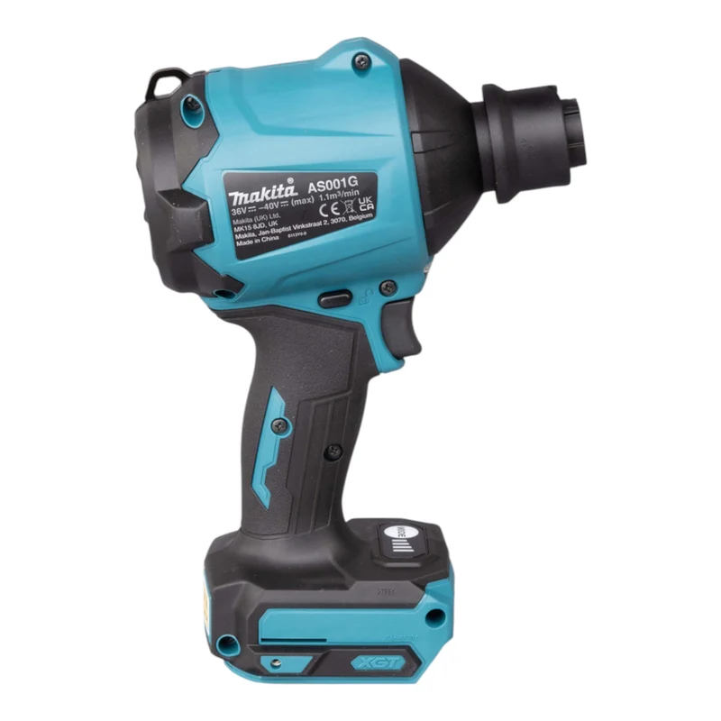 Makita AS 001 GT201 Akku Gebläse 40 V max. Brushless + 2x Akku 5,0 Ah + Ladegerät