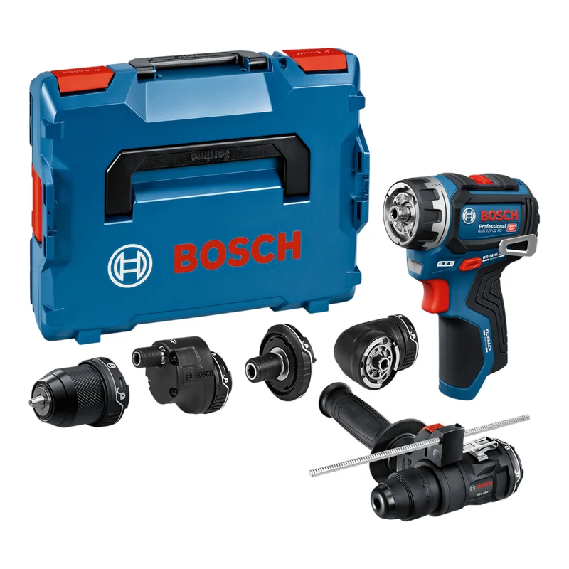 Bosch GSR 12V-32 FC Akku Bohrschrauber 12 V 31 Nm Brushless ( 06019N7102 ) + L-Boxx - ohne Akku, ohne Ladegerät