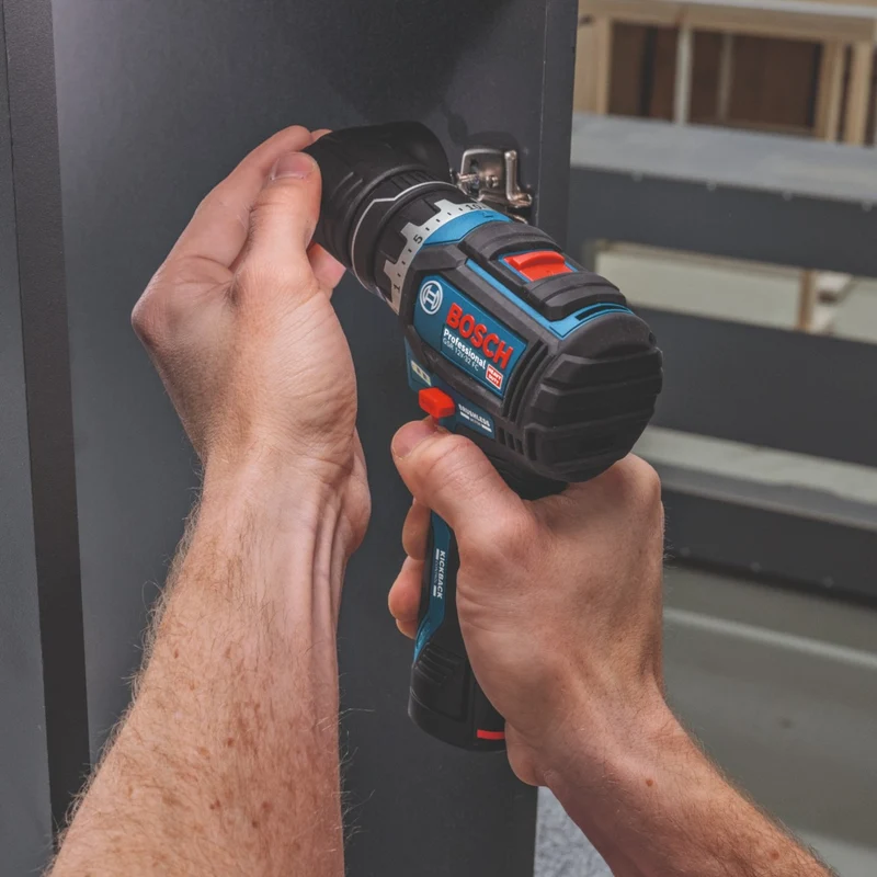 Bosch GSR 12V-32 FC Akku Bohrschrauber 12 V 31 Nm Brushless ( 06019N7102 ) + L-Boxx - ohne Akku, ohne Ladegerät