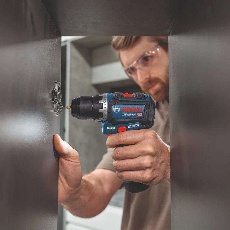 Bosch GSR 12V-32 Professional Akku Bohrschrauber 12 V 32 Nm Brushless ( 06019N7001 ) + L-Boxx - ohne Akku, ohne Ladegerät