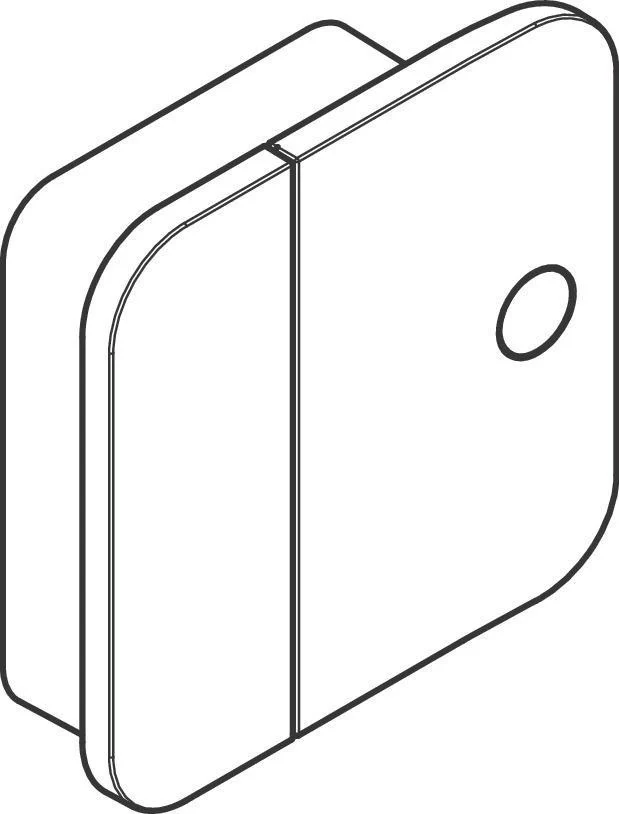 AXOR ONE Abstellventil DN 15 Unterputz