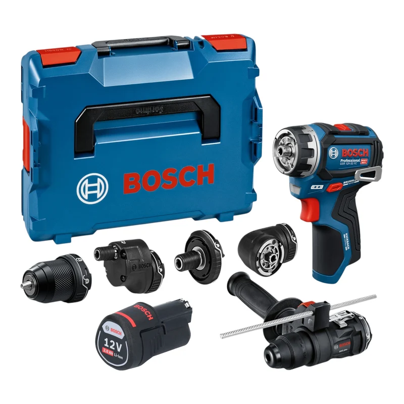 Bosch GSR 12V-32 FC Akku Bohrschrauber 12 V 31 Nm Brushless + 1x Akku 2,0 Ah + L-Boxx - ohne Ladegerät