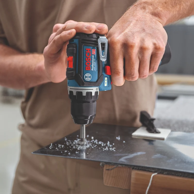 Bosch GSR 12V-32 Professional Akku Bohrschrauber 12 V 32 Nm Brushless + 1x Akku 3,0 Ah + L-Boxx - ohne Ladegerät