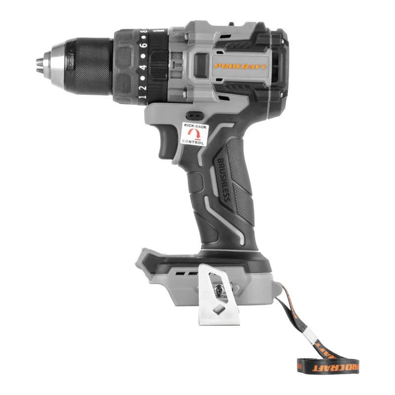 Procraft Industrial CD20B-BB Akku Schlagbohrschrauber 20 V 150 Nm Brushless + 1x Akku 4,0 Ah - ohne Ladegerät