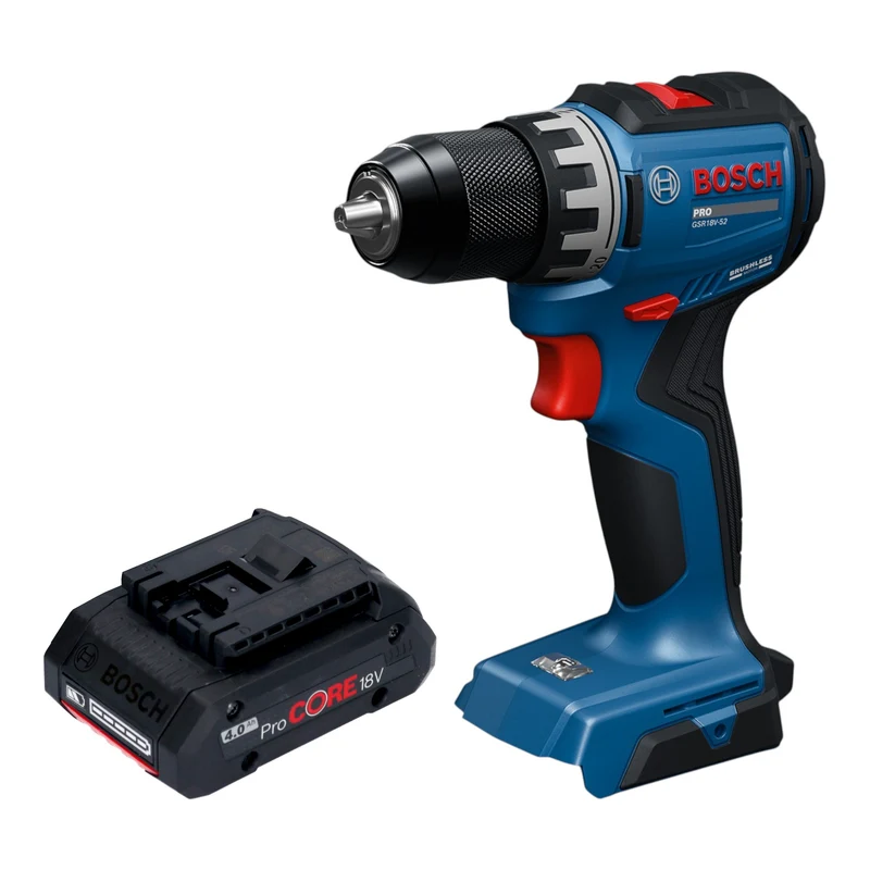 Bosch GSR 18V-52 Professional Akku Bohrschrauber 18 V 70 Nm Brushless + 1x ProCORE Akku 4,0 Ah - ohne Ladegerät