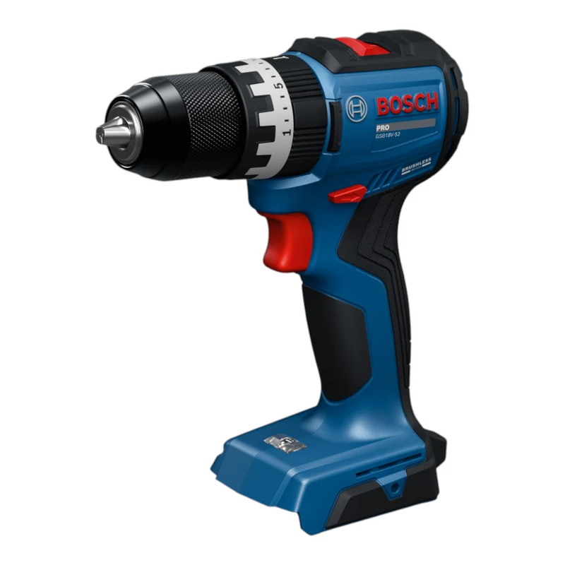 Bosch GSB 18V-52 Professional Akku Schlagbohrschrauber 18 V 70 Nm Brushless + 2x Akku 4,0 Ah + Ladegerät + L-Boxx