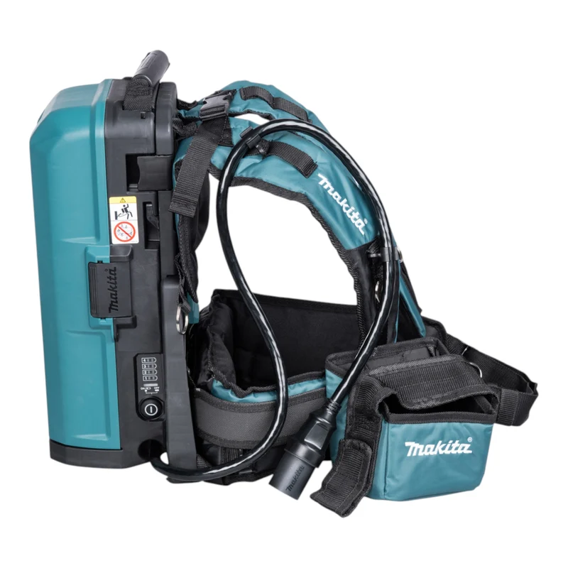 Makita PDC 01 Akku Rucksack 36 V ( 2x 18 V ) + Akku Adapter 18V + 4x Akku 3,0 Ah + Ladegerät