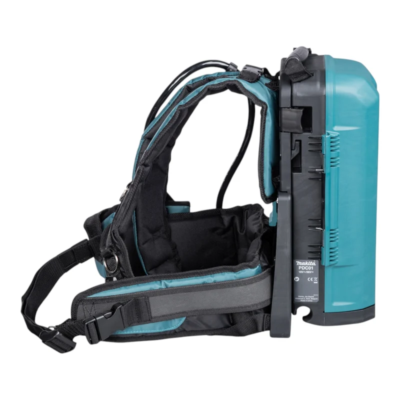 Makita PDC 01 Akku Rucksack 36 V ( 2x 18 V ) + Akku Adapter 18V + 4x Akku 3,0 Ah + Ladegerät