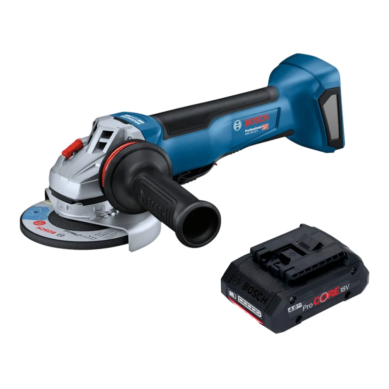 Bosch GWS 18V-10 P Professional Akku Winkelschleifer 18 V 125 mm Brushless + 1x ProCORE Akku 4,0 Ah - ohne Ladegerät