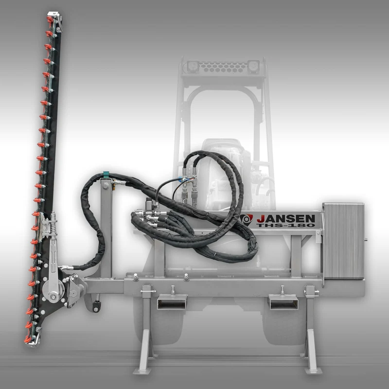 Traktor Hecken Schere Jansen THS-180, Mähbalken, Frontlader, 180 cm