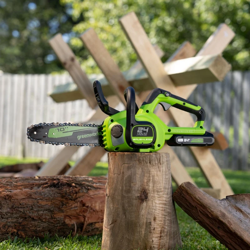 POWERALL 24V Kettensäge 25cm - 2Ah Akku