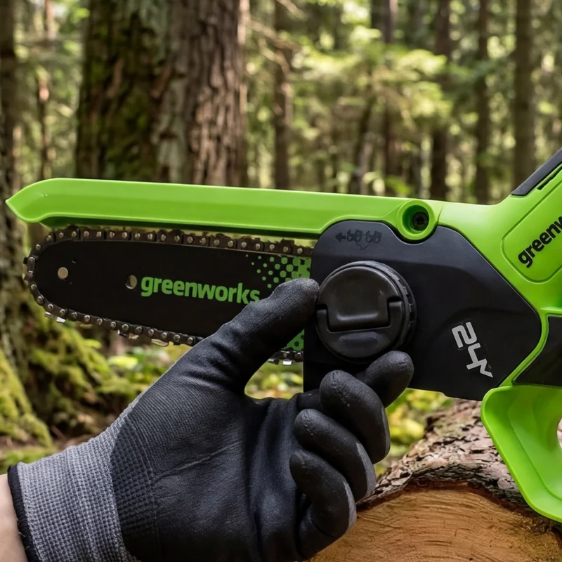 POWERALL 24V Mini-Kettensäge 15cm Gen. II - 2Ah Akku