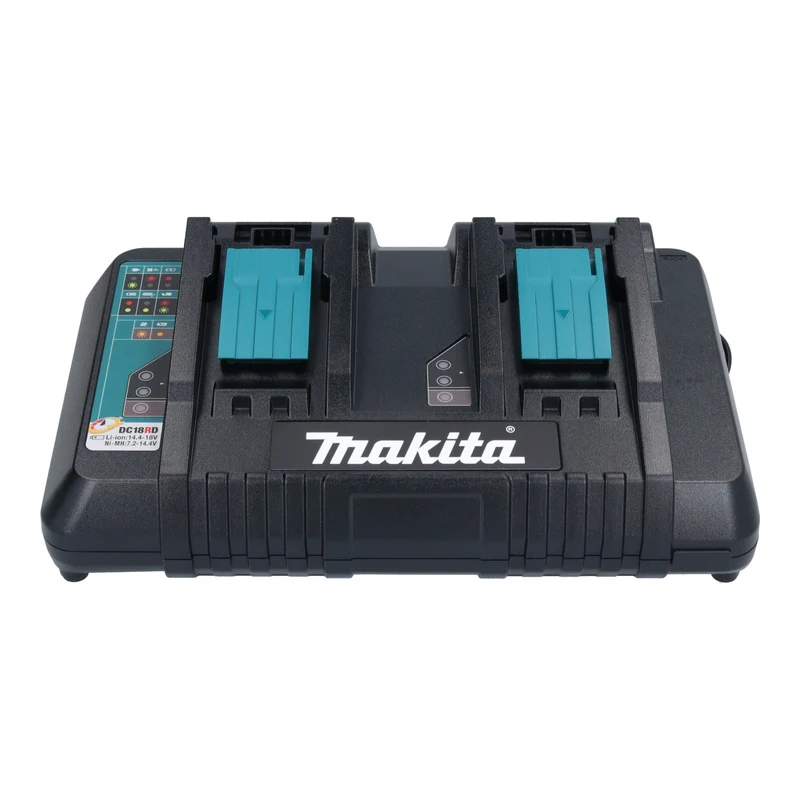 Makita Power Source Kit 18 V mit 2x BL 1890 Akku 9,0 Ah + DC 18 RD Doppel Schnellladegerät
