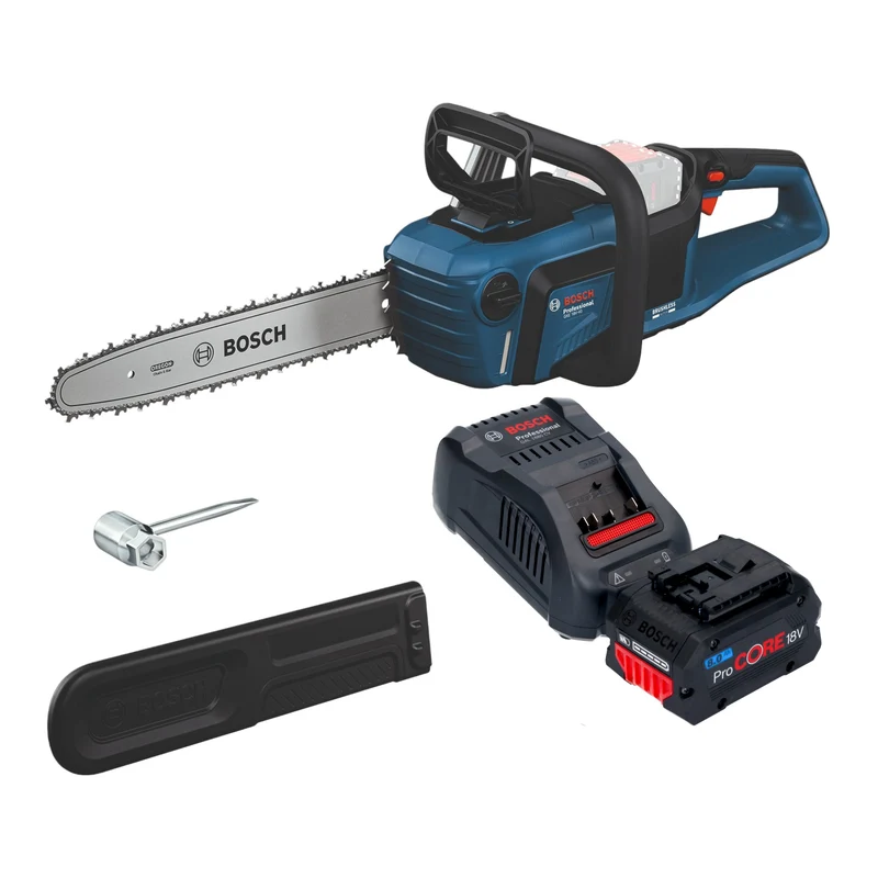 Bosch GKE 18V-40 Professional Akku Kettensäge 18 V 40 cm Brushless + 1x ProCORE Akku 8,0 Ah + Ladegerät