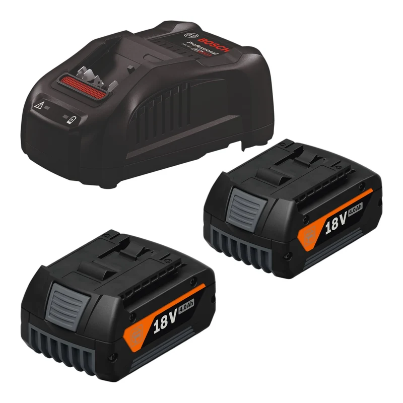 Fein Starter Set 2x GBA 18 V 4.0 Ah AS Akkupack + GAL 1880 CV AMPShare Ladegerät